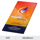 gallery/cartão de visitas - tipo corte reto