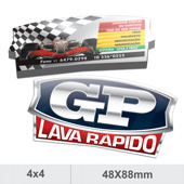 gallery/cartão de visitas - tipo corte especial