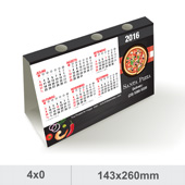 gallery/calendário porta caneta