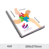 gallery/caderno capa dura - papel sulfite - lâmina de dados pessais