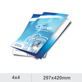 gallery/folder com dobra central